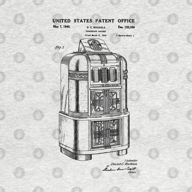 Jukebox Patent Black by Luve